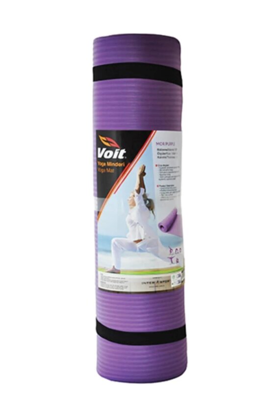 Voit VOIT NBR YOGA MAT 1CM Mor Unisex Yoga Mat 1VTAKEM124/1C-040 - 3