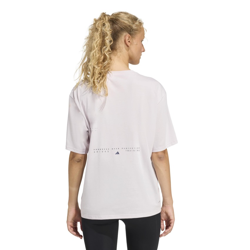 Adidas Climacool Animal Training Graphic Mor Kadın Tshirt - 2