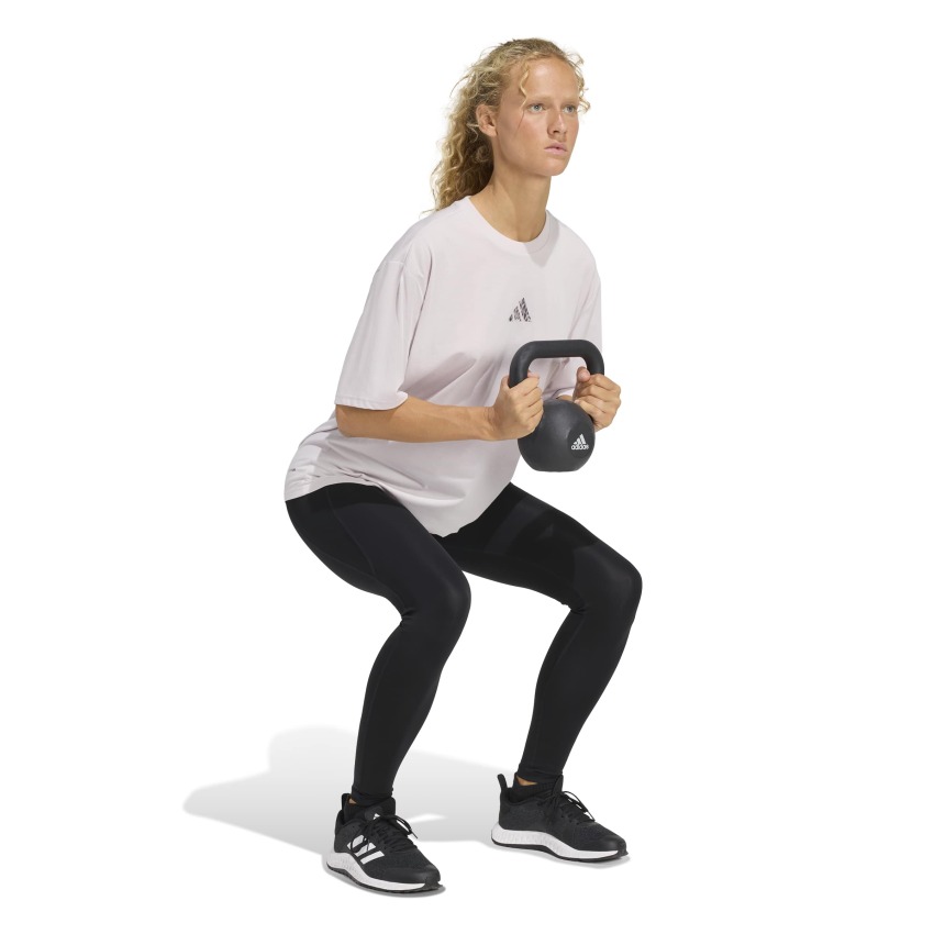 Adidas Climacool Animal Training Graphic Mor Kadın Tshirt - 3