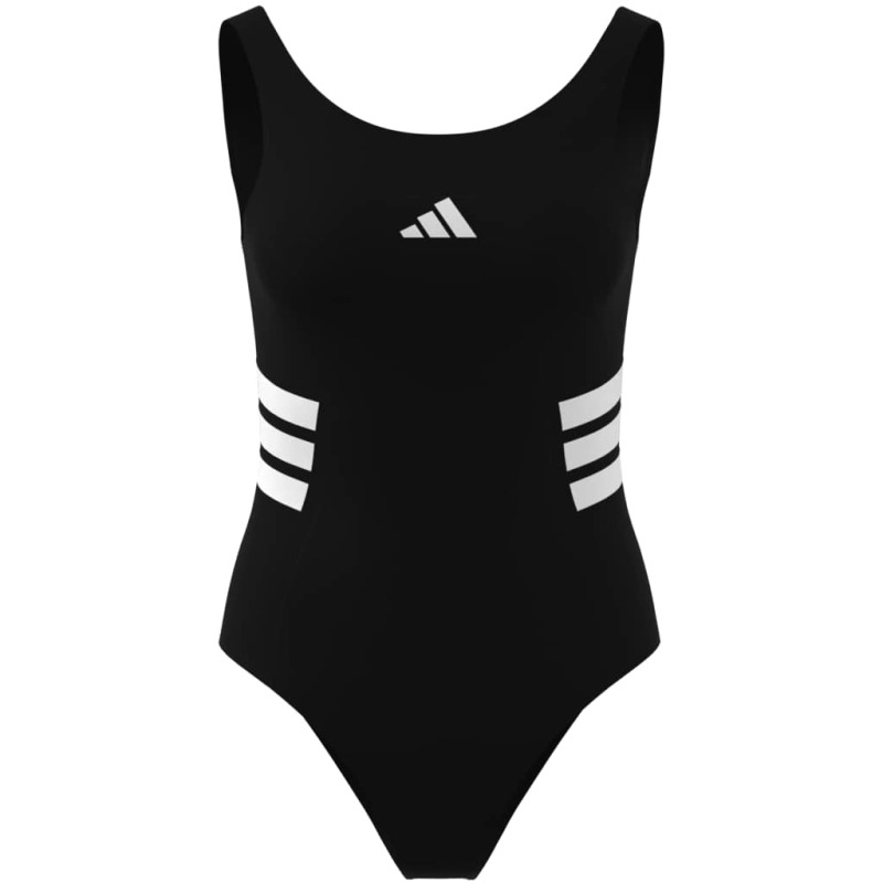 Adidas Future Icons Three Stripes Siyah Kadın Mayo - 12