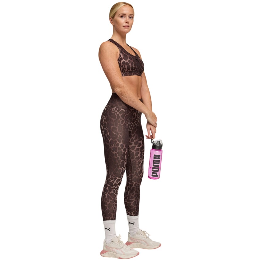 Puma Tad Ess Sptted Ti HW 7/8 Kahverengi Kadın Tayt - 3