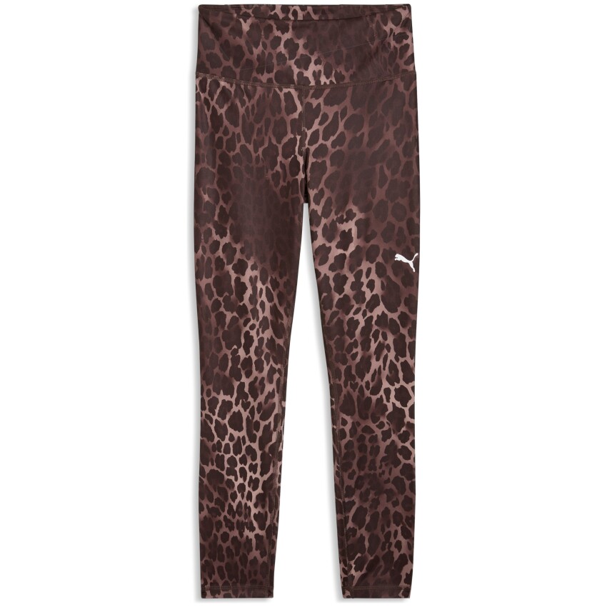 Puma Tad Ess Sptted Ti HW 7/8 Kahverengi Kadın Tayt - 4