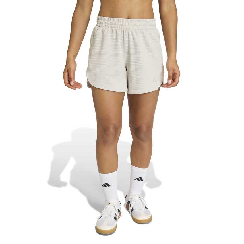 Adidas Waffle Pacer Bej Kadın Şort - 1
