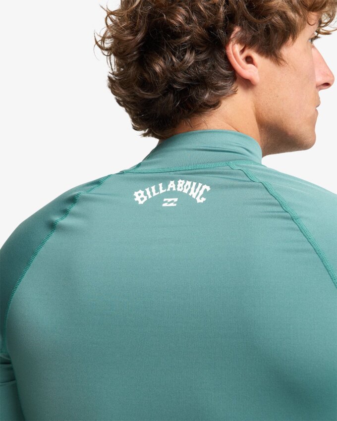 Billabong Waves All Day LS Yeşil Erkek Tshirt - 5