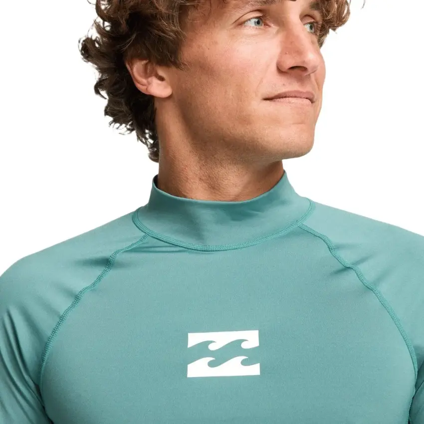 Billabong Waves All Day SS Yeşil Erkek Tshirt - 4