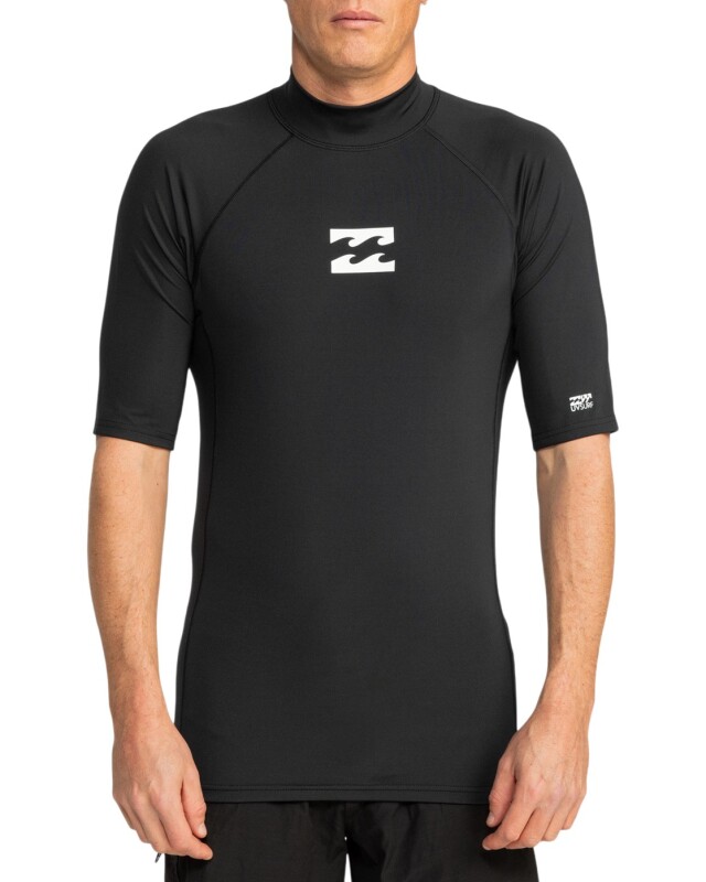 Billabong Waves All Day SS Siyah Erkek Tshirt - 1