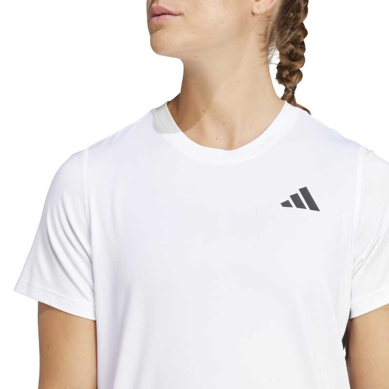 Adidas 3Stripes Crew Beyaz Kadın Tshirt - 4
