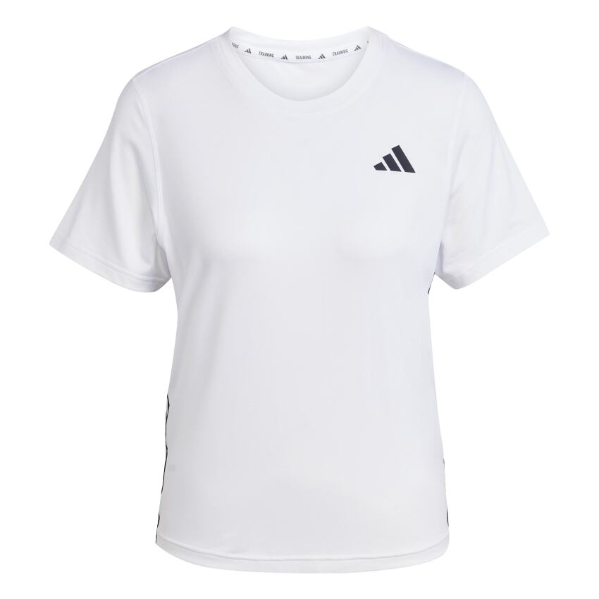 Adidas 3Stripes Crew Beyaz Kadın Tshirt - 6