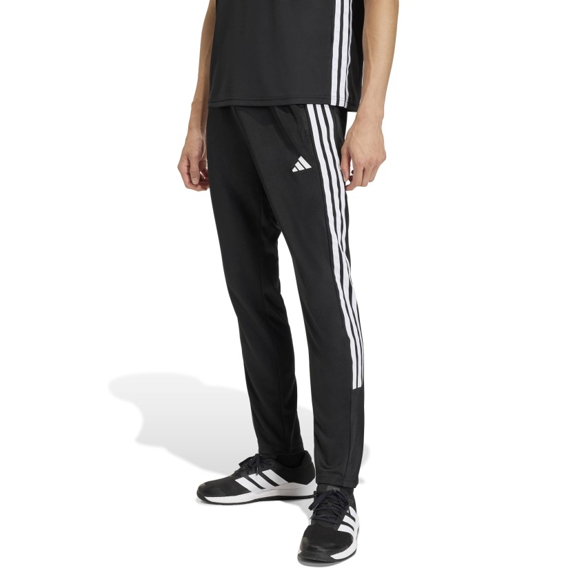 Adidas Workout Essentials All-Set 3-Stripes Örgü Siyah Erkek Eşofman Altı - 1