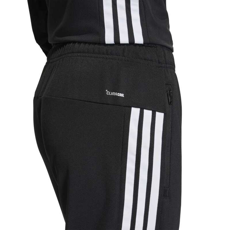 Adidas Workout Essentials All-Set 3-Stripes Örgü Siyah Erkek Eşofman Altı - 4