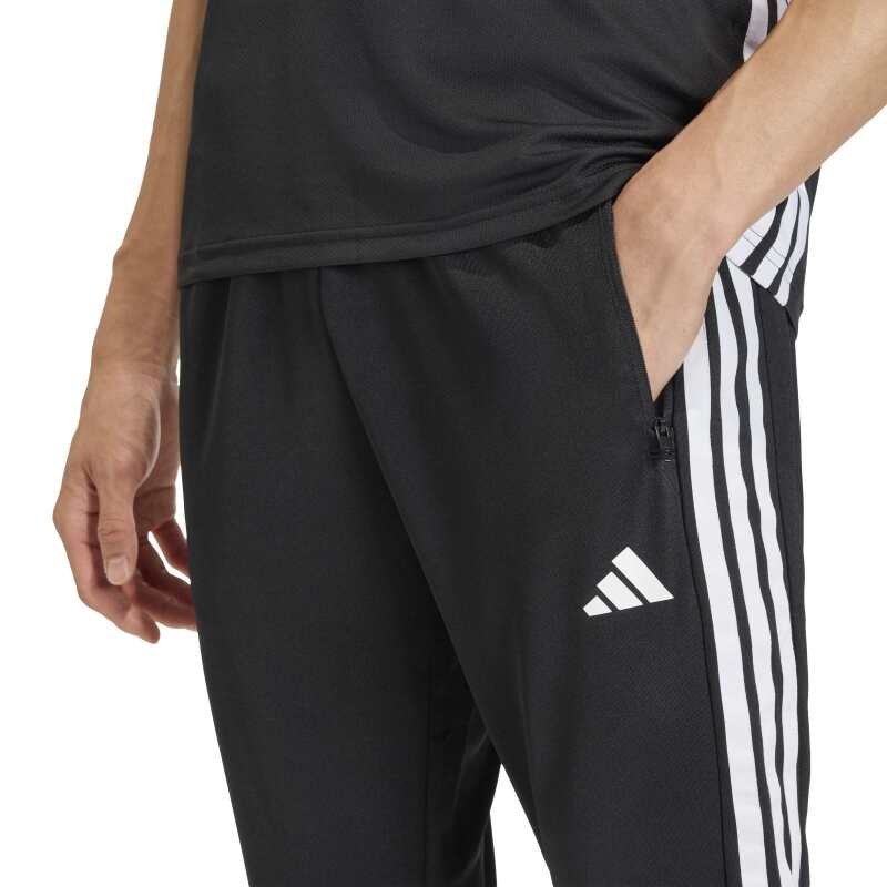 Adidas Workout Essentials All-Set 3-Stripes Örgü Siyah Erkek Eşofman Altı - 5