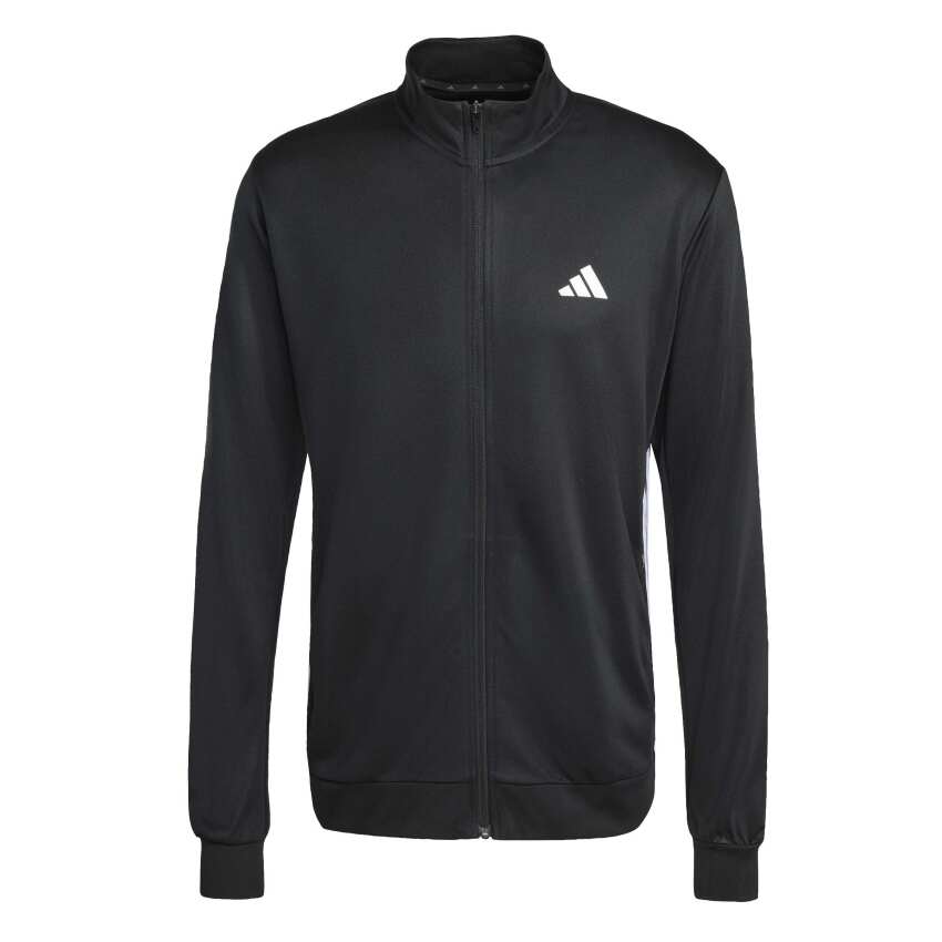 Adidas Workout Essentials All-Set 3-Stripes Örgü Siyah Erkek Eşofman Takımı - 6