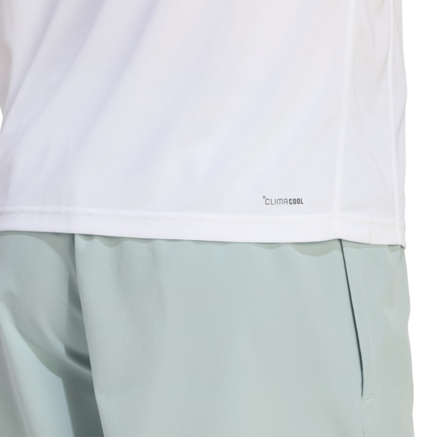 Adidas Workout Essentials Base Beyaz Erkek Polo Tshirt - 5