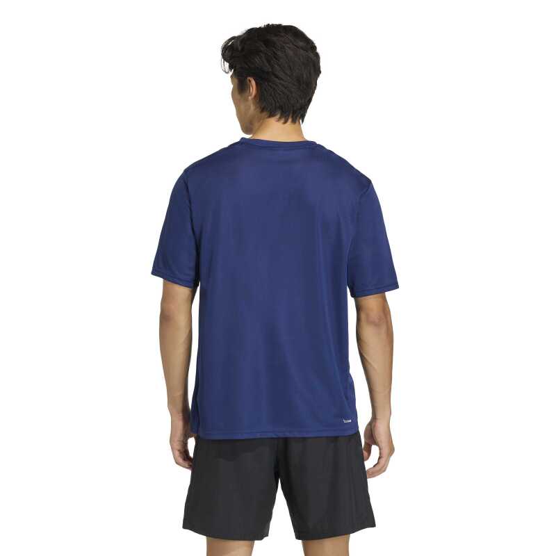 Adidas Workout Essentials Base Mavi Erkek Tshirt - 3