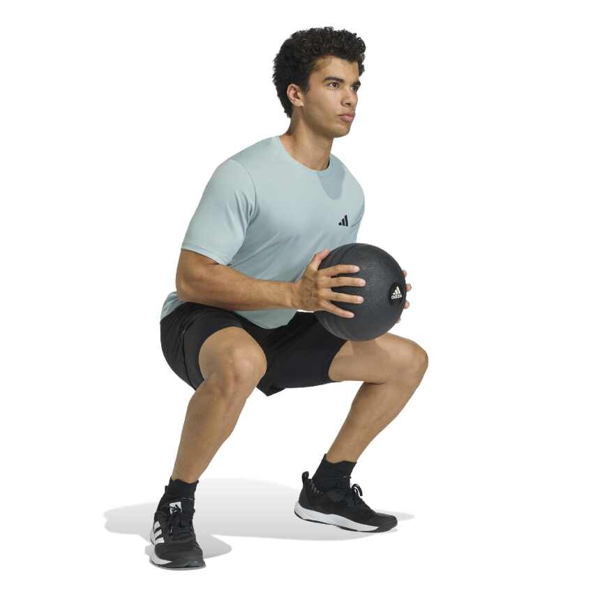 Adidas Workout Essentials Base Yeşil Erkek Tshirt - 3