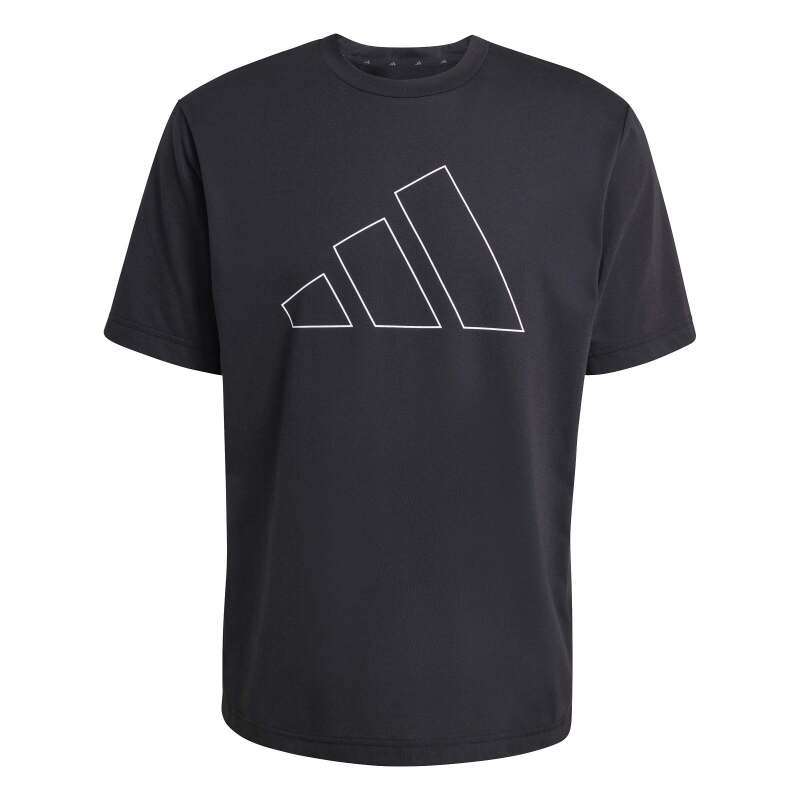 Adidas Workout Essentials Feelready Logo Siyah Erkek Tshirt - 11