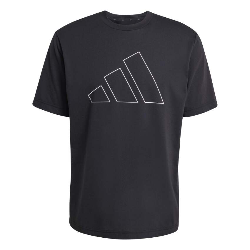 Adidas Workout Essentials Feelready Logo Siyah Erkek Tshirt - 11