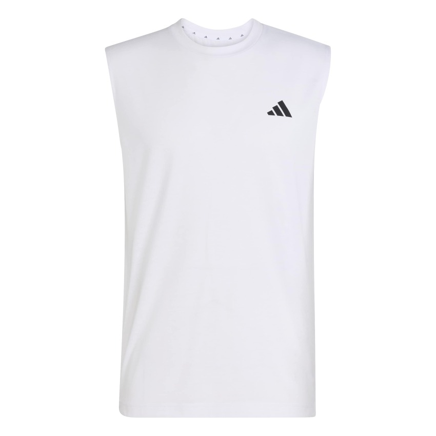 Adidas Workout Essentials Feelready Kolsuz Beyaz Erkek Atlet - 1