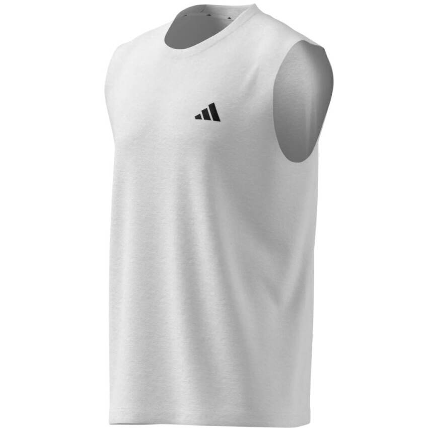 Adidas Workout Essentials Feelready Kolsuz Beyaz Erkek Atlet - 6