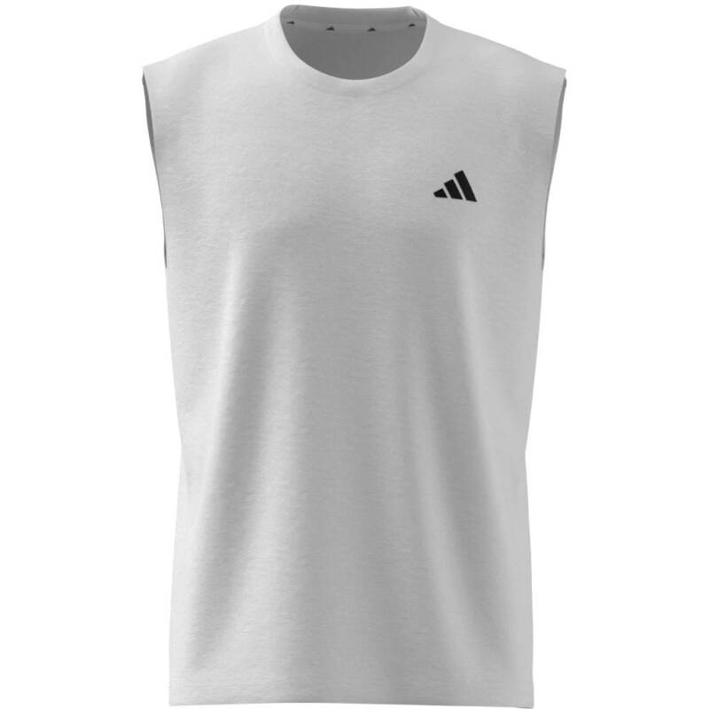 Adidas Workout Essentials Feelready Kolsuz Beyaz Erkek Atlet - 12