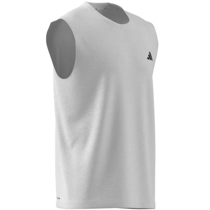 Adidas Workout Essentials Feelready Kolsuz Beyaz Erkek Atlet - 13