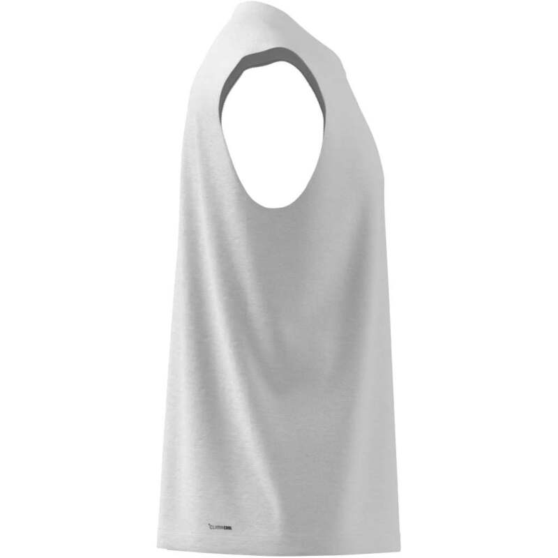 Adidas Workout Essentials Feelready Kolsuz Beyaz Erkek Atlet - 14