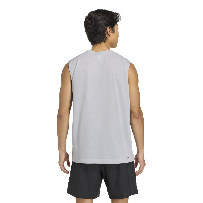 Adidas Workout Essentials Feelready Gri Erkek Atlet - 2