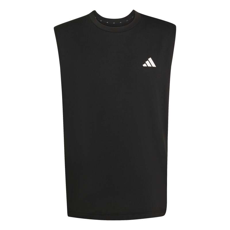 Adidas Workout Essentials Feelready Kolsuz Siyah Erkek Tshirt - Adidas