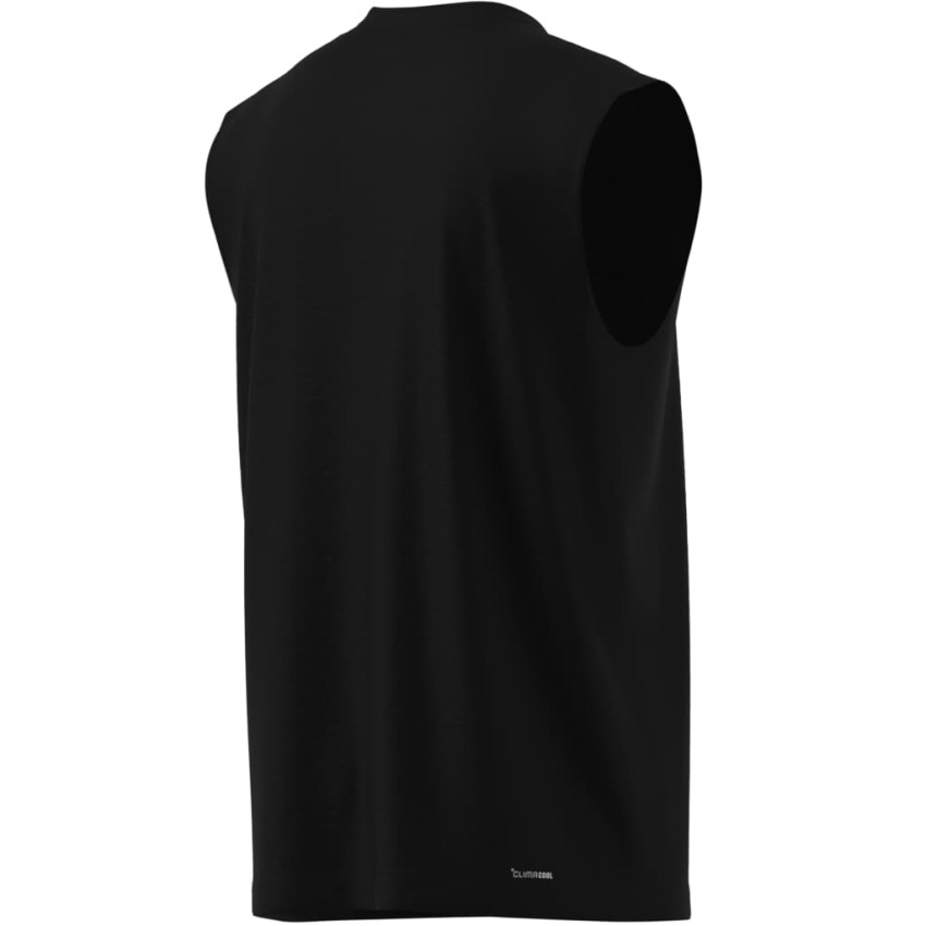 Adidas Workout Essentials Feelready Kolsuz Siyah Erkek Tshirt - 7