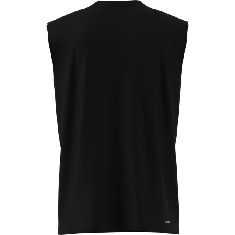 Adidas Workout Essentials Feelready Kolsuz Siyah Erkek Tshirt - 8