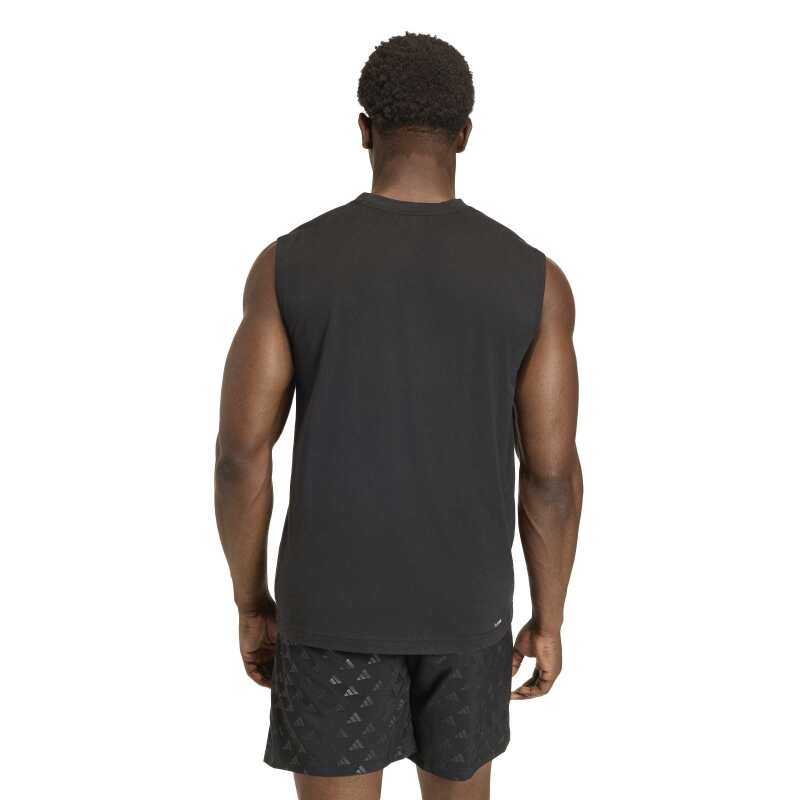 Adidas Workout Essentials Feelready Kolsuz Siyah Erkek Tshirt - Adidas (1)