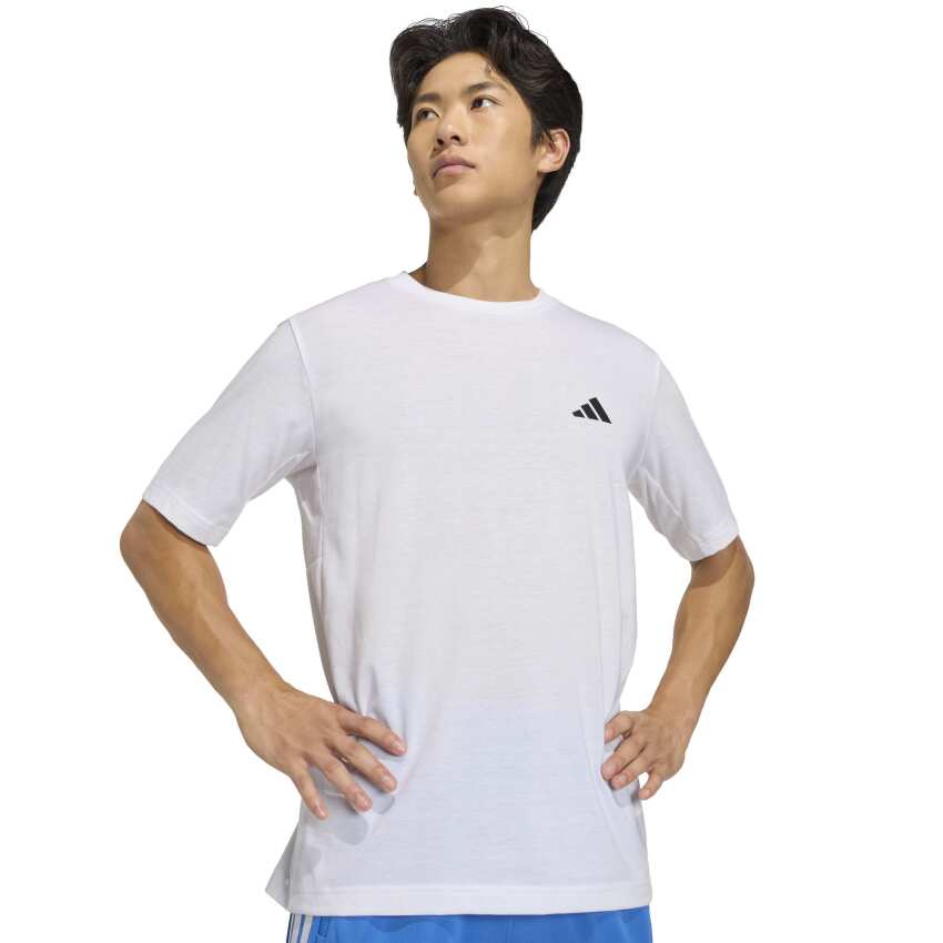 Adidas Workout Essentials Feelready Beyaz Erkek Tshirt - 5