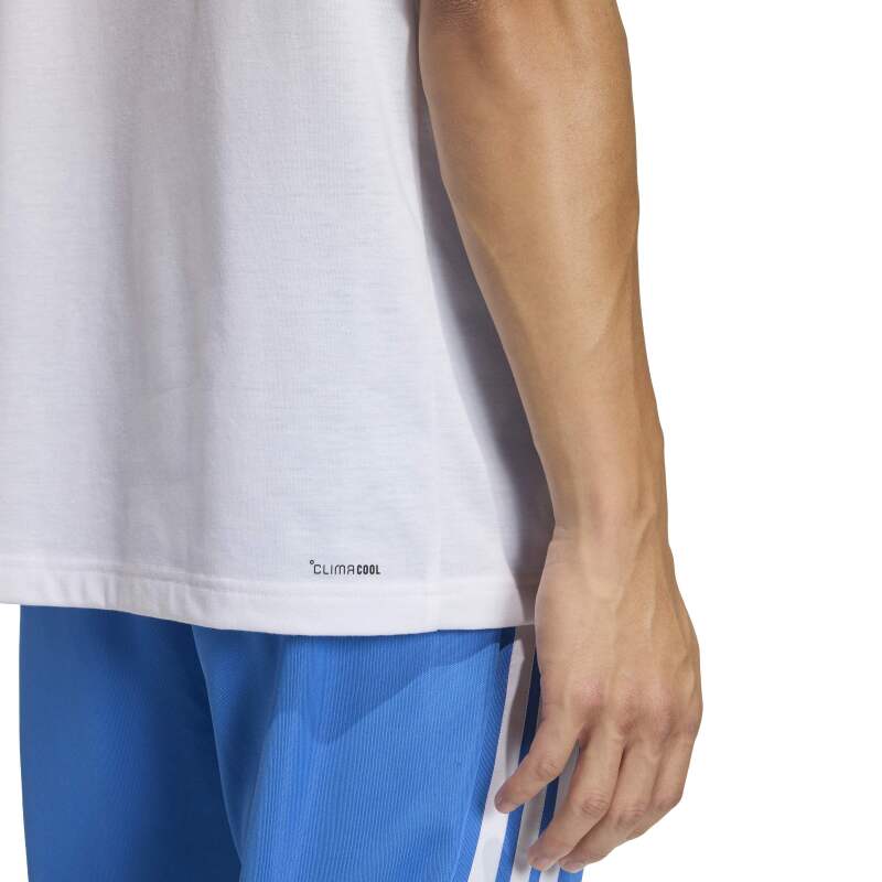 Adidas Workout Essentials Feelready Beyaz Erkek Tshirt - 6