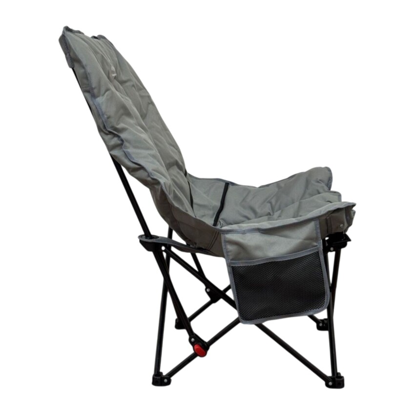 Windcamp Katlanır (Bel Korunaklı) Gri Unisex Kamp Sandalyesi - 2
