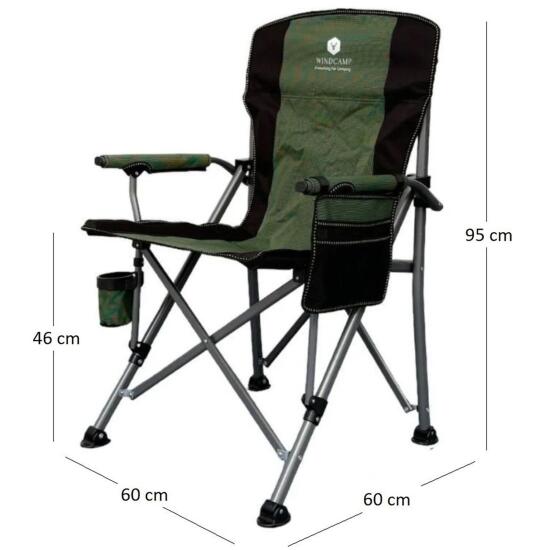 Windcamp Windcamp Katlanır Kamp Sandalyesi Lux Unisex Kamp Sandalyesi - 2