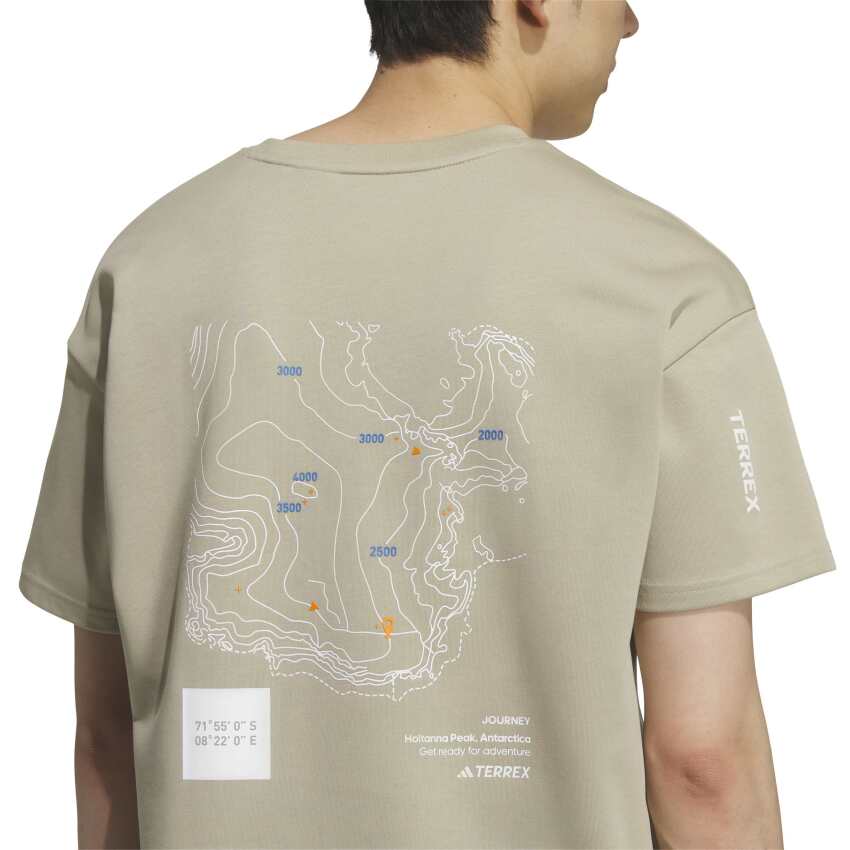 Adidas Xpl Gfx Bej Erkek Tshirt - 4